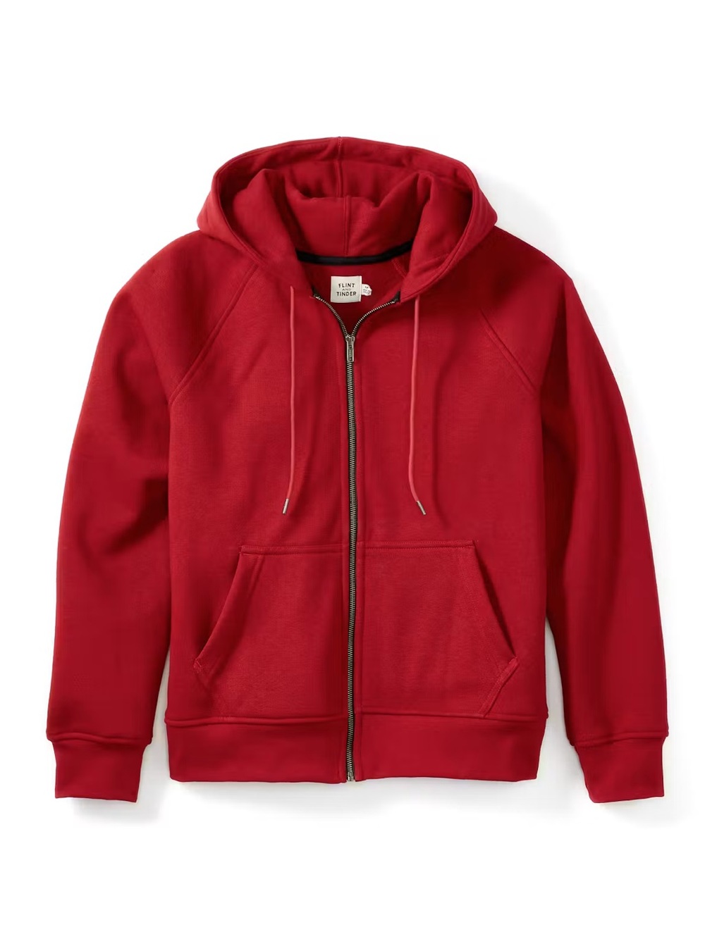 Flint and Tinder 10-Year Hoodie Cardinal Red USA Workwear Men’s XL
